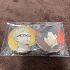 ハイキュー ゴミ捨て場の決戦 DVD 月島蛍 黒尾鉄朗 缶バッジ