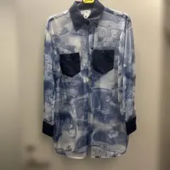 castelbajac コラボ　トム&ジェリー　シースルーシャツのサムネイル