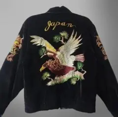 2/22まで ヴィンテージ tattoo jake スカジャン 別珍 ベロア 2/22まで ヴィンテージ tattoo jake スカジャン 別珍 ベロア