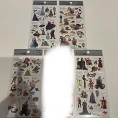 大人の図鑑シール ディズニー 4種セット 正規品