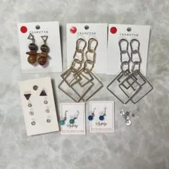 ピアス　まとめ売り　11点　大ぶり　小ぶり　ゴールド　シルバー　新品未使用
