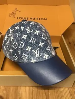 Louis Vuitton モノグラムデニムキャップ・ネイビーのサムネイル