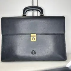 ロエベ　ビジネスバッグ　ブラック