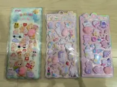 おしりぷにぷにシール、肉球シール　３枚セット