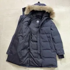 極美品 カナダグース マッケンジーパーカ コヨーテ ダウンコート ネイビー S