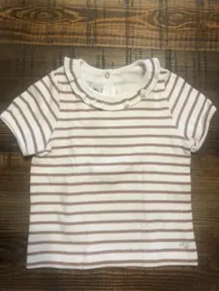 新品　プチバトー　ボーダー半袖18m 81cm