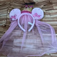 ディズニー　ミニー　プリンセス　カチューシャ