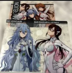 エヴァンゲリオン mini クリアファイルコレクション マリ＆レイ＆アスカ