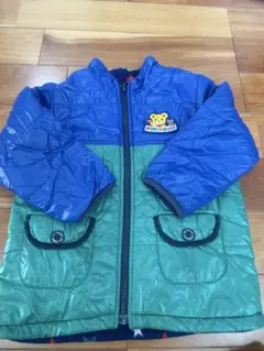 ミキハウス ♡リバーシブル♡フード付きダウンコート♡100