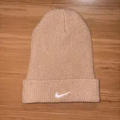 NIKE ニット帽 ビーニー ベージュ