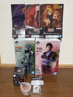 一番くじ NARUTO 疾風伝 C賞 はたけカカシ D賞 我愛羅 下位賞 - メルカリ