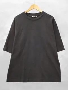 ユニクロ エアリズム コットン オーバーサイズ ボーダー Tシャツ XL