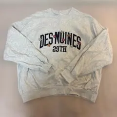 MONO-MART DES MOINES スウェット グレー F