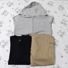 男の子　まとめ売り　150cm　Champion パーカー UNIQLO