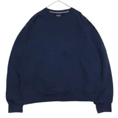 フルーツオブザルーム スウェット トレーナー ネイビークルーネックr57①