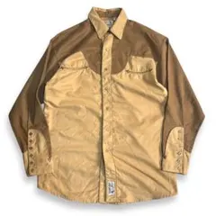 希少【PANHANDLE SLIM】USA古着 70s 80s ウエスタンシャツ