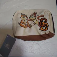 ディズニーストア　チップとデール　ポーチ　新品◎