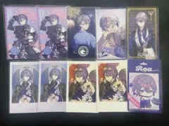 小柳ロウ　チェク風カード セット