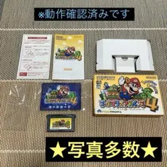 スーパーマリオアドバンス4 ゲームボーイアドバンス GBA ソフト コースカード