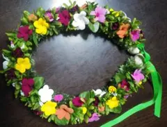 フラダンス用花冠 (ハク、ヘイ)のみ出品 フラダンス 白花ハク（頭飾り） - メルカリ