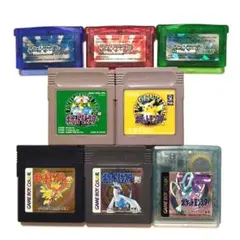 ポケットモンスター ゲームボーイアドバンスソフトまとめ売り