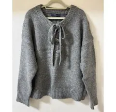 zara セーター グレー レディース