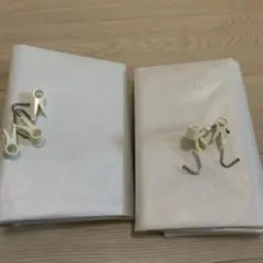 中古 エコスクリーン 2枚組 幅90X丈210cm 断熱 冷気ブロック