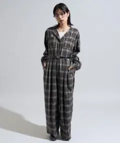 フリークスストア　チェックジャンプスーツ/オールインワン