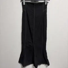 COCO DEAL ココディール　配色ステッチハイウエストマーメイドスカート