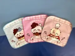 ココス ちいかわ ハンドタオル 3枚組