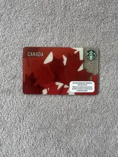 Starbucks カナダ限定メープルリーフカードのサムネイル