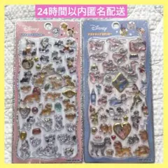 プチドロップステッカー　ピノキオ　ディズニー　ダンボ　ボンボンドロップシール