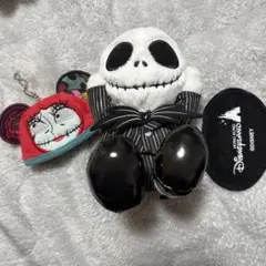 ナイトメア　香港ディズニー　肩のせ　ジャック　ミニイヤーハット　サリー