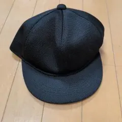 メッシュ素材 ベースボールキャップ ブラック