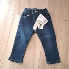新品branshes（ブランシェス） 7分丈デニム　子供用ジーンズ　110