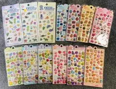 ぷくぷくシール 13枚セット まとめ売り