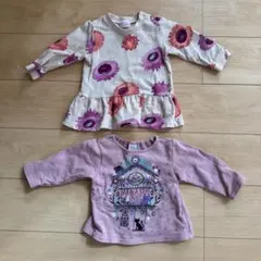 アナスイミニ ハッカベビー 長袖トップス2点セット