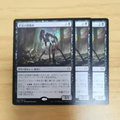 悲哀の徘徊者 日本語版 3枚 MTG 黒リアニメイト