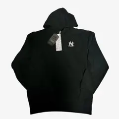 【新品】Majestic NY ヤンキース パーカー 黒 Lサイズ