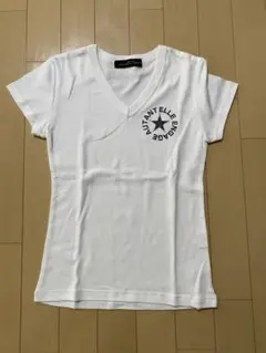 新品　Qui est cette dame en PoLHlenE 白T 古着