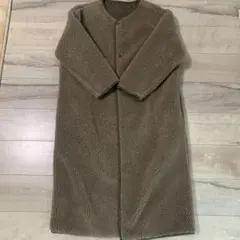 FREAK'S STORE リバーシブルボアロングコート