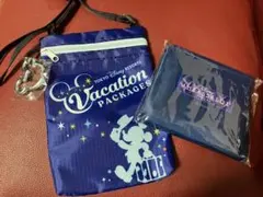 東京ディズニーアンバサダーホテル　エコバッグ＆バケパ限定 チケットホルダー