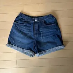 ユニクロ　デニムショートパンツ　サイズ160
