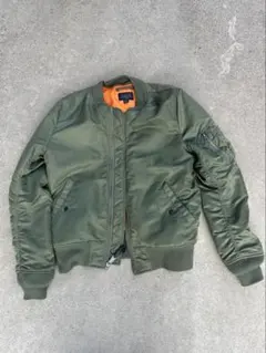 ALPHA INDUSTRIES MA-1ジャケット M オリーブグリーン