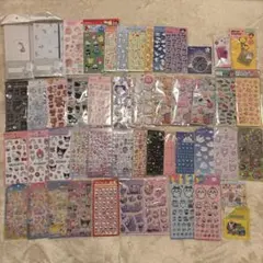 ボンボンドロップシール　肉球　タイル　マシュマロ　シール帳　シール交換　セット