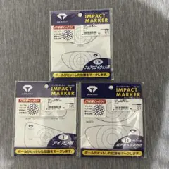 DAIYA GOLF インパクトマーカー 3種セット新品