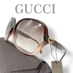 00s arcihive GUCCI oval sunglasses brown - メルカリ