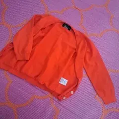 BREEZE カーディガン サイズ110 オレンジ