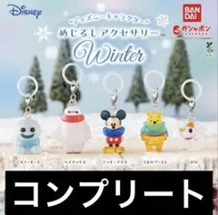 ディズニーキャラクター ウィンター めじるしアクセサリー コンプリート