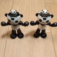 パンダーゼット　２体セット　バージョン違い